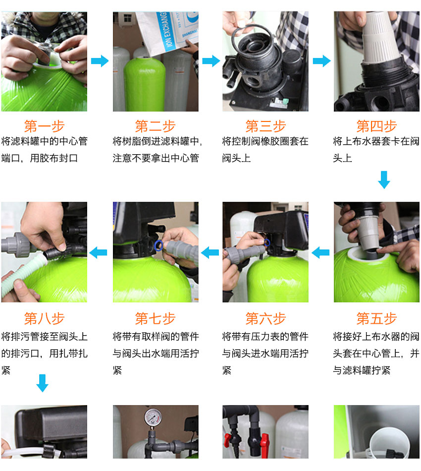 軟化水設(shè)備安裝詳解